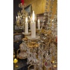 Lustre signé Baccarat de style Louis XVI en bronze doré et décor de cristal taillé vers 1870-1880 21 Lustre signé Baccarat de style Louis XVI en bronze doré et décor de cristal taillé vers 1870-1880 21
