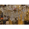 Lustre signé Baccarat de style Louis XVI en bronze doré et décor de cristal taillé vers 1870-1880 26 Lustre signé Baccarat de style Louis XVI en bronze doré et décor de cristal taillé vers 1870-1880 26