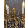 Hôtel du Comte Potocki Paire d’importantes girandoles en bronze doré et décor de cristal Baccarat vers 1890 29