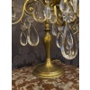Hôtel du Comte Potocki Paire d’importantes girandoles en bronze doré et décor de cristal Baccarat vers 1890 39