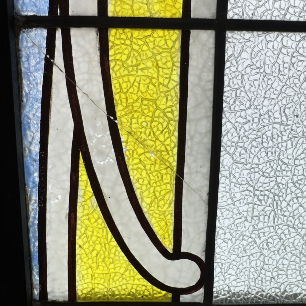 Vitraux Art nouveau (H195cm L108cm) 13