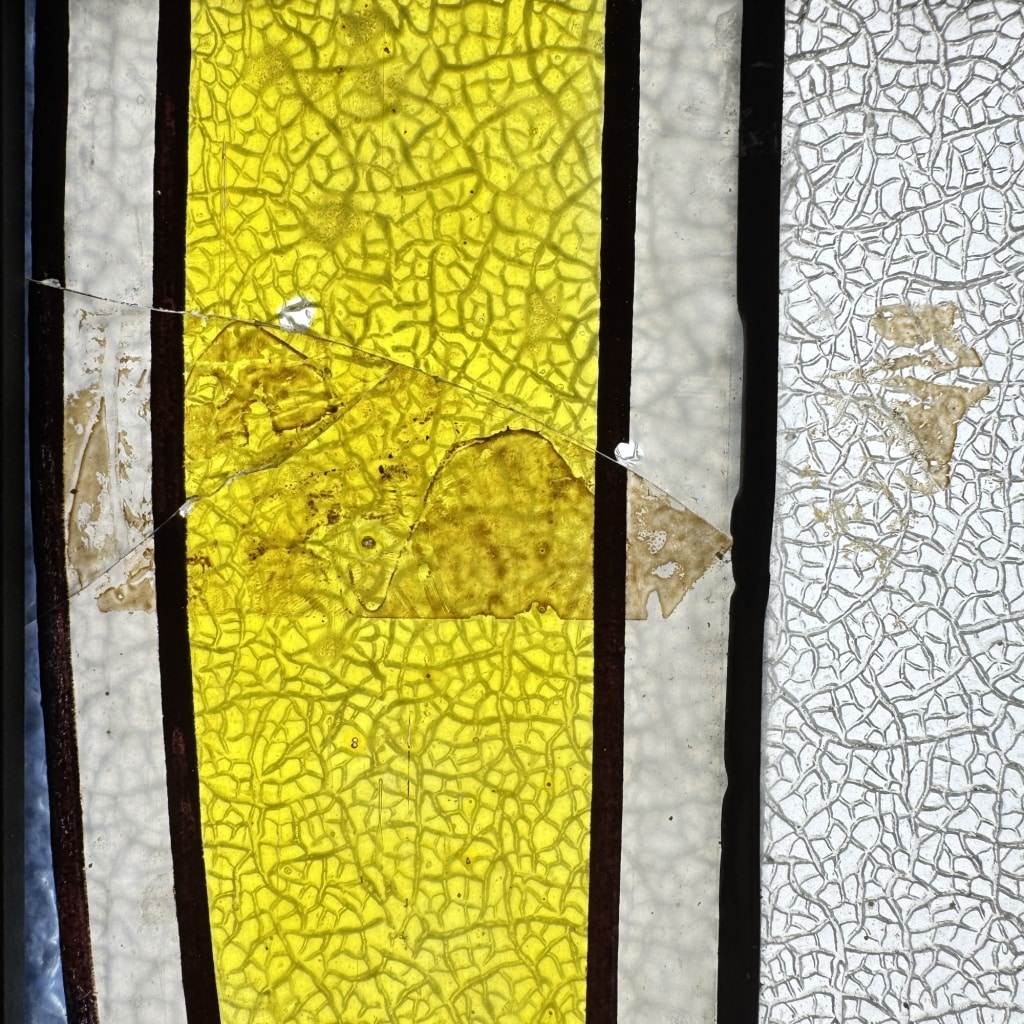 Vitraux Art nouveau (H195cm L108cm) 11