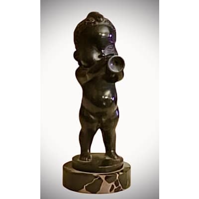 BOUCHON DE RADIATEUR MASCOTTE AUTOMOBILE EN BRONZE DE HENRI BECQUEREL BOUCHON DE RADIATEUR MASCOTTE AUTOMOBILE EN BRONZE DE HENRI BECQUEREL