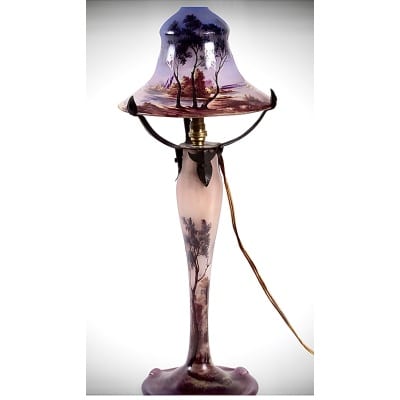 LAMPE DE MULLER FRÈRES LUNEVILLE LAMPE DE MULLER FRÈRES LUNEVILLE