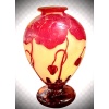 CHARLES SCHNEIDER VASE SIGNE LE VERRE FRANÇAIS 9