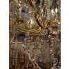 Important lustre signé Baccarat de style Louis XV en bronze doré et décor de cristal taillé vers 1880-1890 25 Important lustre signé Baccarat de style Louis XV en bronze doré et décor de cristal taillé vers 1880-1890 25