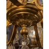 Important lustre signé Baccarat de style Louis XV en bronze doré et décor de cristal taillé vers 1880-1890 31 Important lustre signé Baccarat de style Louis XV en bronze doré et décor de cristal taillé vers 1880-1890 31