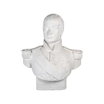 Importante sculpture en plâtre représentant un buste du Maréchal Lannes (1769-1809) 2