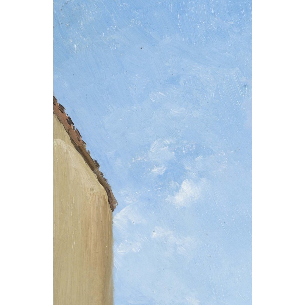 Jaume MORERA Y GALICIA (1854 – 1927) Vue de Santa Coloma de Queralt, Catalogne, 1877 10 Jaume MORERA Y GALICIA (1854 – 1927) Vue de Santa Coloma de Queralt, Catalogne, 1877 10