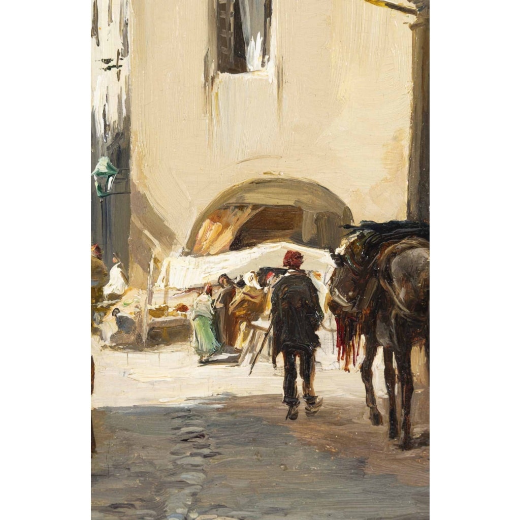 Jaume MORERA Y GALICIA (1854 – 1927) Vue de Santa Coloma de Queralt, Catalogne, 1877 7 Jaume MORERA Y GALICIA (1854 – 1927) Vue de Santa Coloma de Queralt, Catalogne, 1877 7