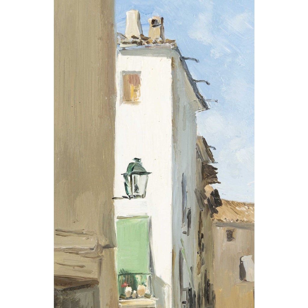 Jaume MORERA Y GALICIA (1854 – 1927) Vue de Santa Coloma de Queralt, Catalogne, 1877 12 Jaume MORERA Y GALICIA (1854 – 1927) Vue de Santa Coloma de Queralt, Catalogne, 1877 12