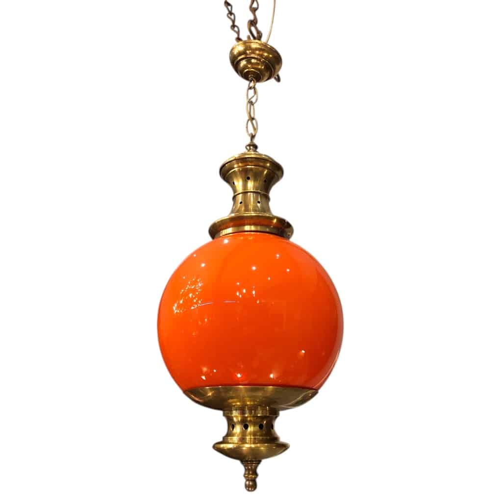 Paire de suspensions de brasserie milieu 20è siècle. 3