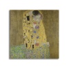 Reproduction du tableau « Le Baiser » peint par Gustave Klimt 5