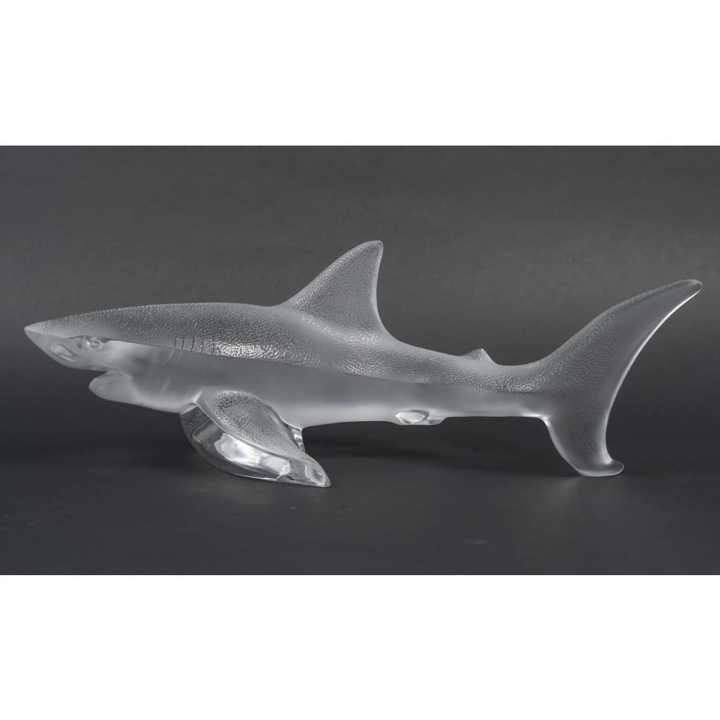 Maison Lalique France, Requin modèle XL, cristal clair 9 Maison Lalique France, Requin modèle XL, cristal clair 9