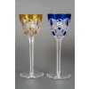 Cristallerie de Baccarat, 2 séries de 6 verres Roemers modèle « Lagny » 12 Cristallerie de Baccarat, 2 séries de 6 verres Roemers modèle « Lagny » 12