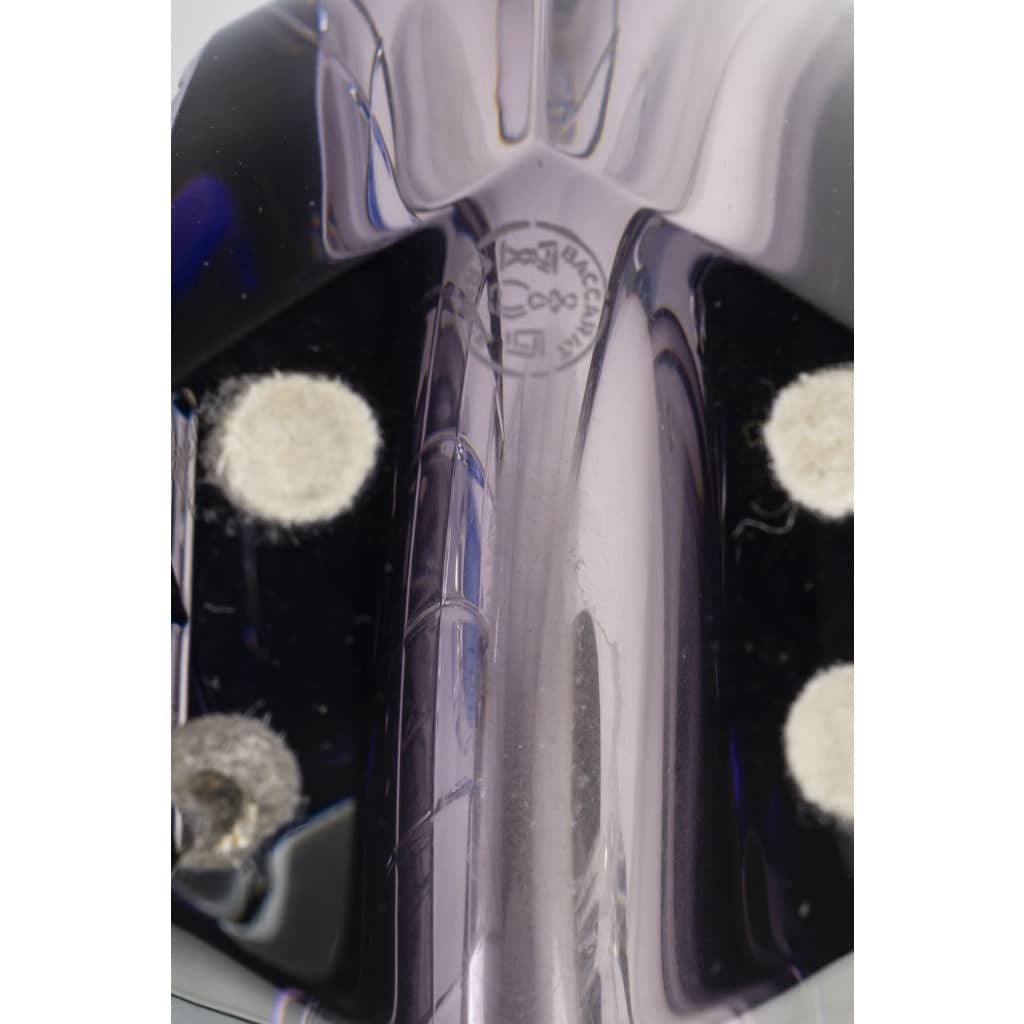 Cristallerie de Baccarat, 2 séries de 6 verres Roemers modèle « Lagny » 7 Cristallerie de Baccarat, 2 séries de 6 verres Roemers modèle « Lagny » 7