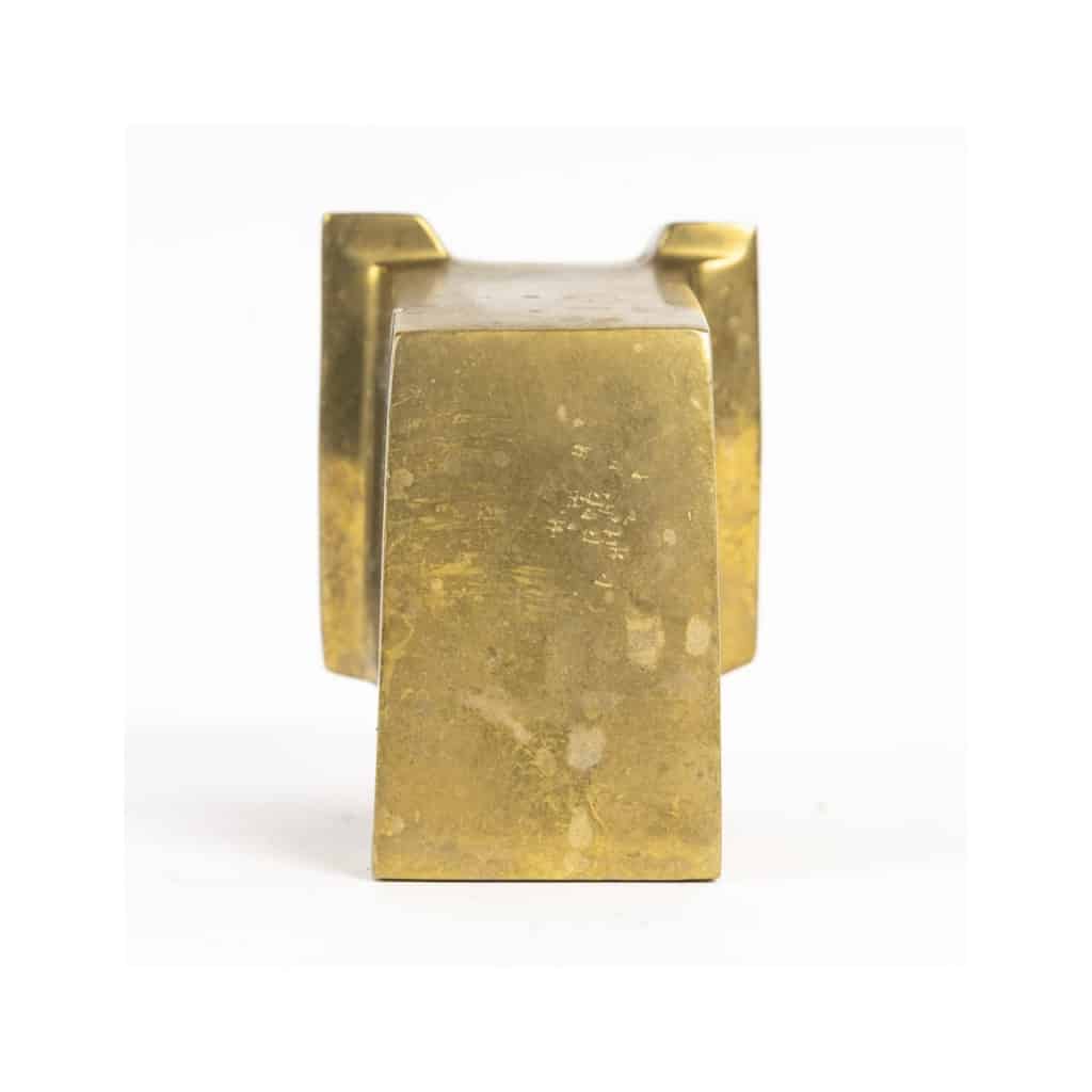 Sculpture en bronze représentant un éléphant, circa 1940, signé Carréga. 5