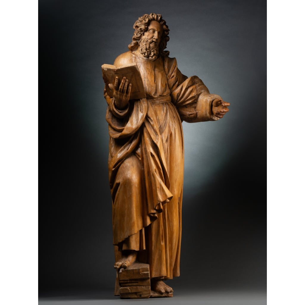 Saint apôtre, Allemagne du Sud fin du XVIIe siècle 3