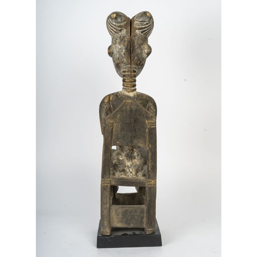 Statue africaine de maternité – Sculpture en bois, art Luba / Sénoufo 8 Statue africaine de maternité – Sculpture en bois, art Luba / Sénoufo 8