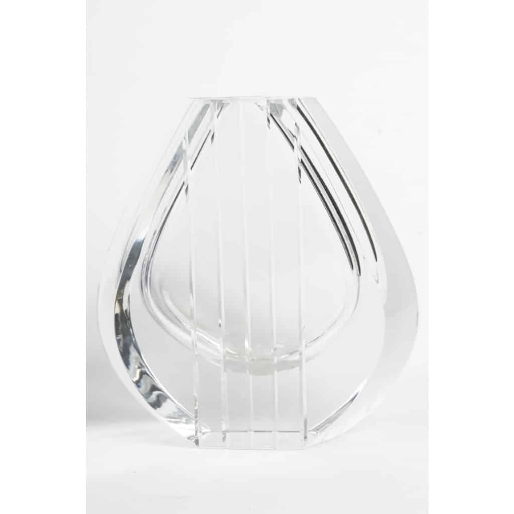 Cristallerie Baccarat Trio de Vases du Modèle « Neptune » de Thomas Bastide 6 Cristallerie Baccarat Trio de Vases du Modèle « Neptune » de Thomas Bastide 6