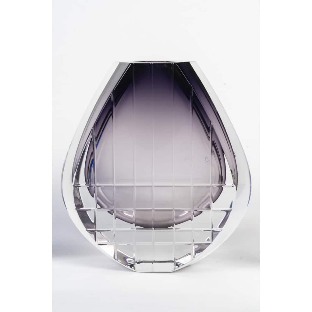 Cristallerie Baccarat Trio de Vases du Modèle « Neptune » de Thomas Bastide 5 Cristallerie Baccarat Trio de Vases du Modèle « Neptune » de Thomas Bastide 5