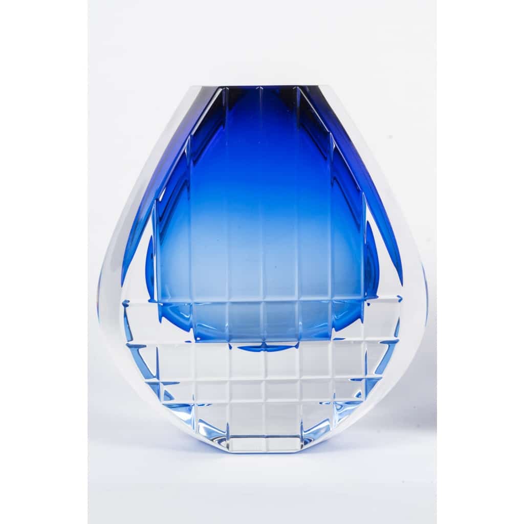 Cristallerie Baccarat Trio de Vases du Modèle « Neptune » de Thomas Bastide 4 Cristallerie Baccarat Trio de Vases du Modèle « Neptune » de Thomas Bastide 4