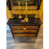 Petite commode en amarante et citronnier à marqueterie de laiton doré époque Directoire (1795-1799) 15 Petite commode en amarante et citronnier à marqueterie de laiton doré époque Directoire (1795-1799) 15