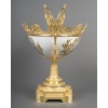 Coupe en porcelaine peinte et bronze doré – Époque XIXᵉ siècle, style Louis XV 16