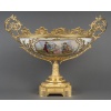 Coupe en porcelaine peinte et bronze doré – Époque XIXᵉ siècle, style Louis XV 11