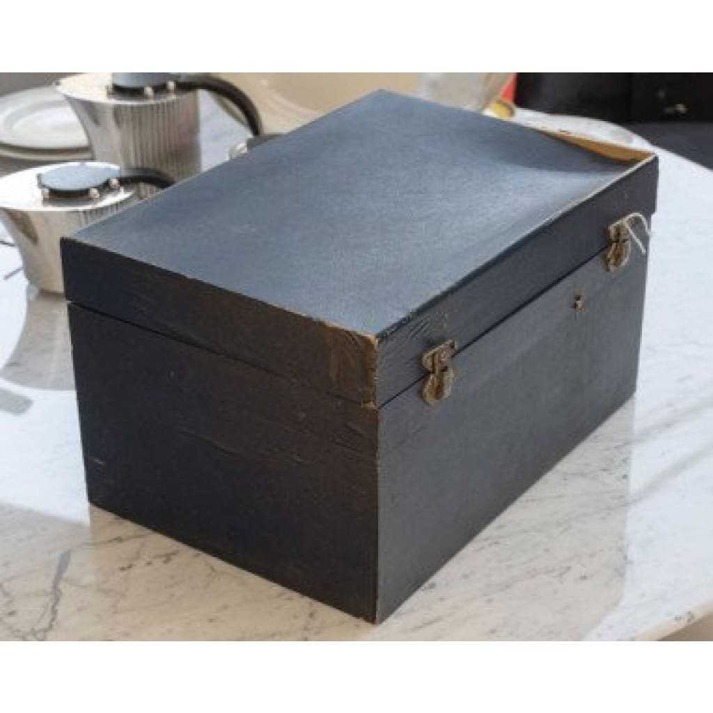 CHRISTOFLE ménagère « MARLY » 113 pièces métal argenté dans sa boite 3