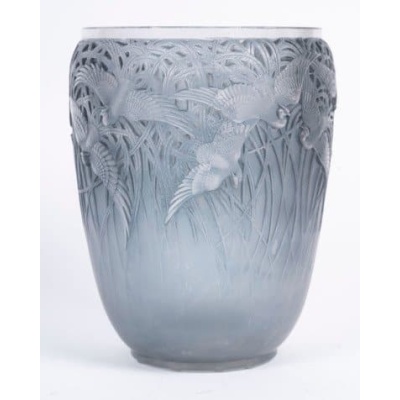 René Lalique – Vase « Aigrettes » 1931