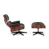 Charles & Ray EAMES,Fauteuil mod. 670 ‘Lounge chair’ et son ottoman mod. 671 ,Édition Mobilier international 7 Charles & Ray EAMES,Fauteuil mod. 670 ‘Lounge chair’ et son ottoman mod. 671 ,Édition Mobilier international 7