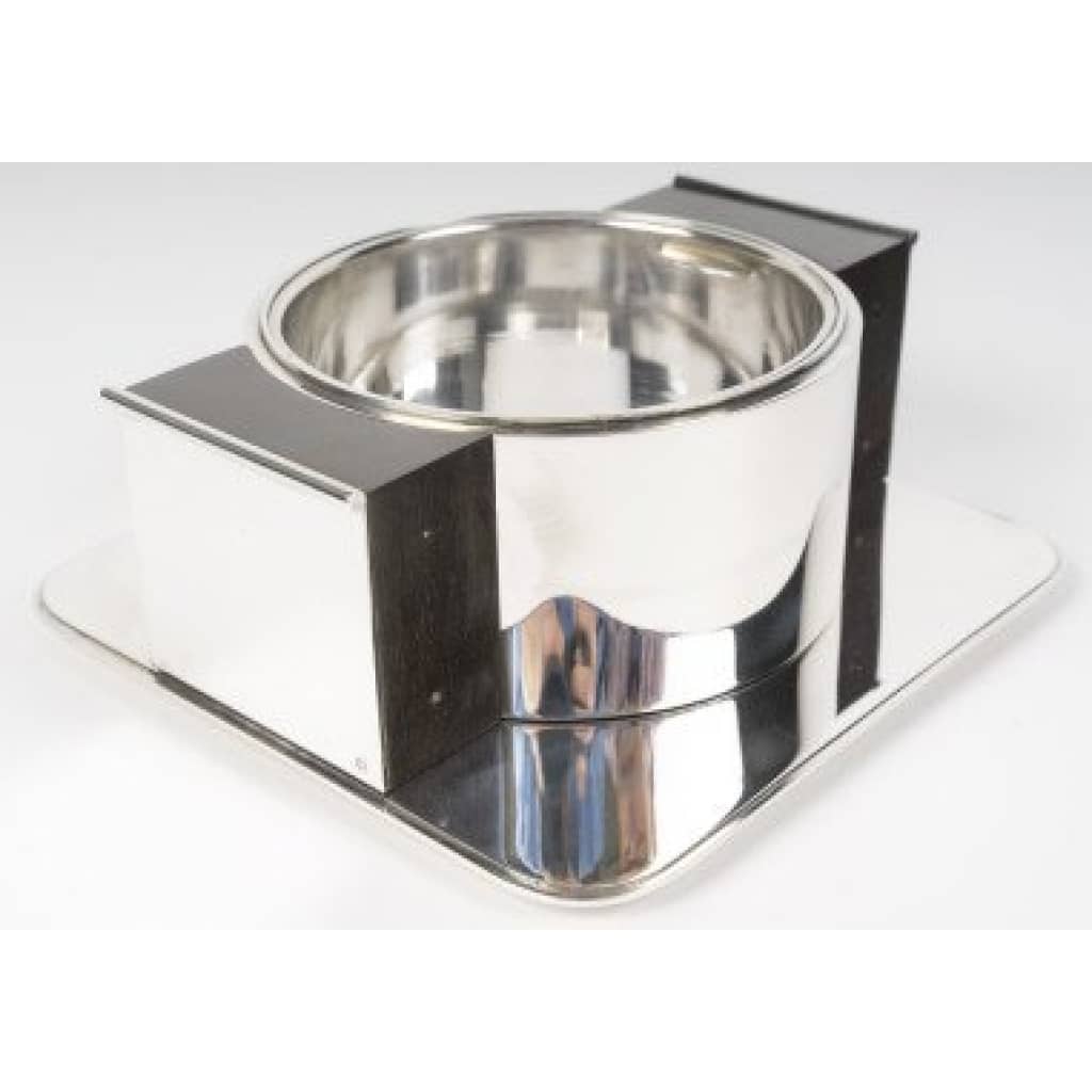 JEAN ELYSEE PUIFORCAT – Centre de table en argent massif Epoque ART DECO 13 JEAN ELYSEE PUIFORCAT – Centre de table en argent massif Epoque ART DECO 13