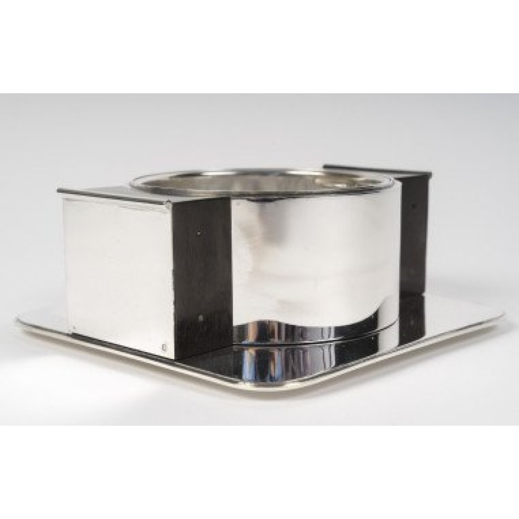 JEAN ELYSEE PUIFORCAT – Centre de table en argent massif Epoque ART DECO 15 JEAN ELYSEE PUIFORCAT – Centre de table en argent massif Epoque ART DECO 15