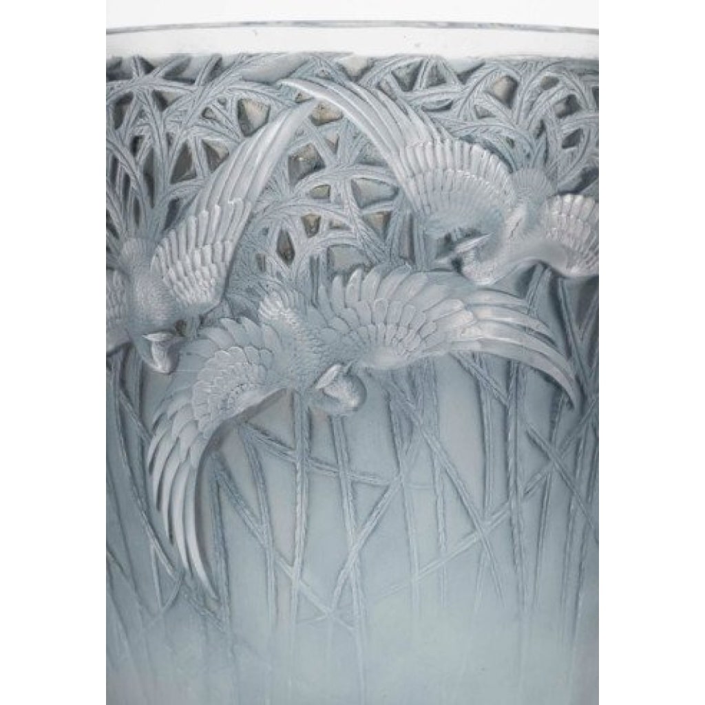 René Lalique – Vase « Aigrettes » 1931 5