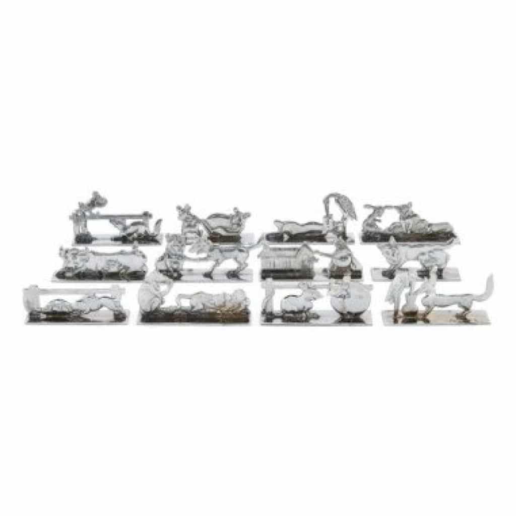 Benjamin RABIER Série de douze porte-couteaux ‘Fables de la La Fontaine’ – circa 1930 5 Benjamin RABIER Série de douze porte-couteaux ‘Fables de la La Fontaine’ – circa 1930 5