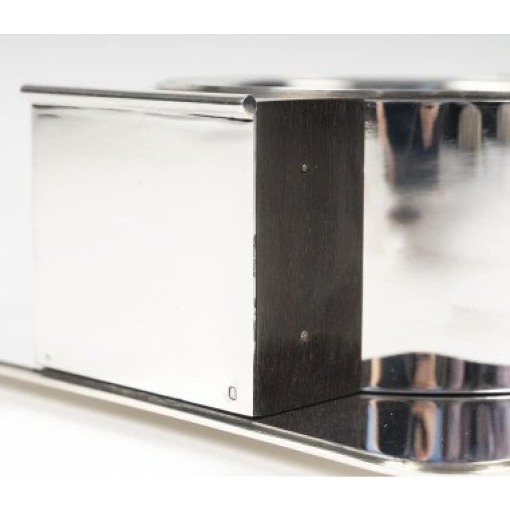 JEAN ELYSEE PUIFORCAT – Centre de table en argent massif Epoque ART DECO 5 JEAN ELYSEE PUIFORCAT – Centre de table en argent massif Epoque ART DECO 5