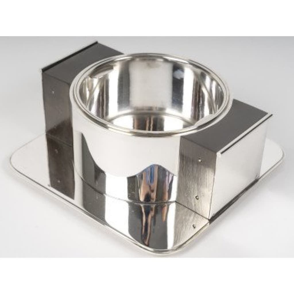 JEAN ELYSEE PUIFORCAT – Centre de table en argent massif Epoque ART DECO 9 JEAN ELYSEE PUIFORCAT – Centre de table en argent massif Epoque ART DECO 9