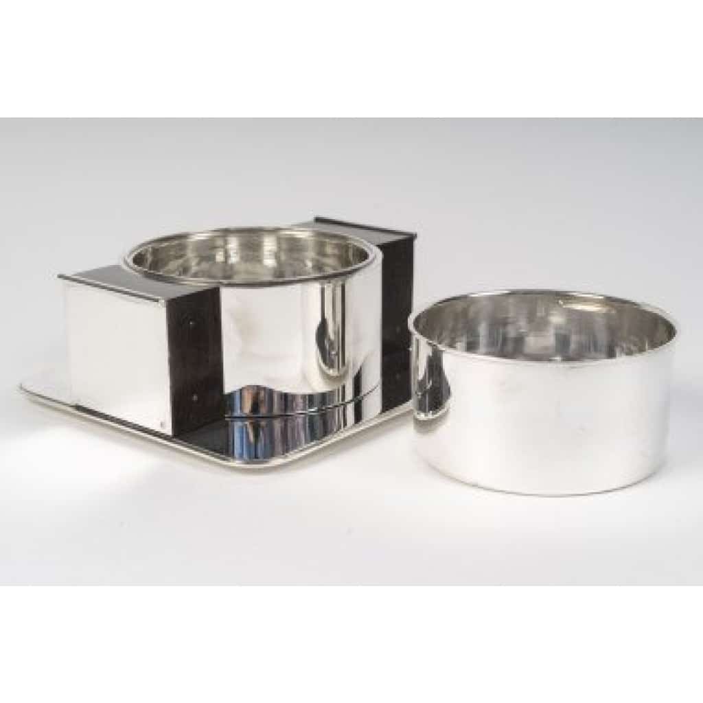 JEAN ELYSEE PUIFORCAT – Centre de table en argent massif Epoque ART DECO 11 JEAN ELYSEE PUIFORCAT – Centre de table en argent massif Epoque ART DECO 11