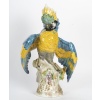 Grand perroquet en porcelaine polychrome – Porcelaine de Paris, XXᵉ siècle. 10