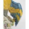 Grand perroquet en porcelaine polychrome – Porcelaine de Paris, XXᵉ siècle. 12