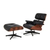 Charles & Ray EAMES,Fauteuil mod. 670 ‘Lounge chair’ et son ottoman mod. 671 ,Édition Mobilier international 6 Charles & Ray EAMES,Fauteuil mod. 670 ‘Lounge chair’ et son ottoman mod. 671 ,Édition Mobilier international 6