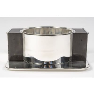 JEAN ELYSEE PUIFORCAT – Centre de table en argent massif Epoque ART DECO