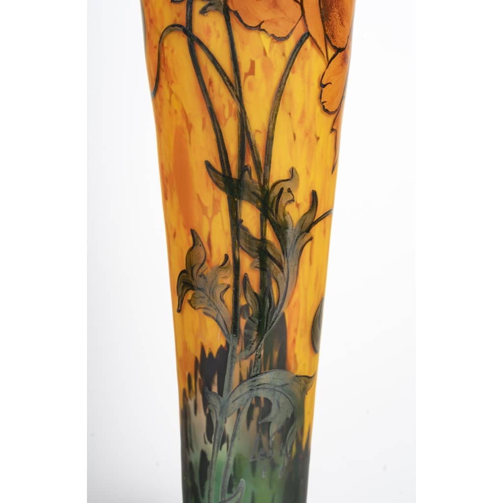 François Théodore Legras, Paire de vases aux Pavots 8 François Théodore Legras, Paire de vases aux Pavots 8