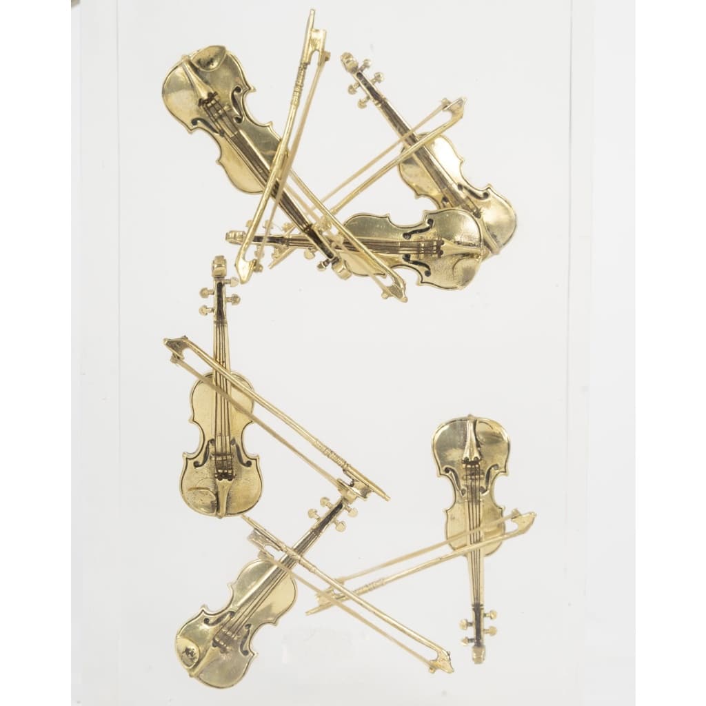 Lampe à poser dans le goût de Pierre GIRAUDON, années 1970 3