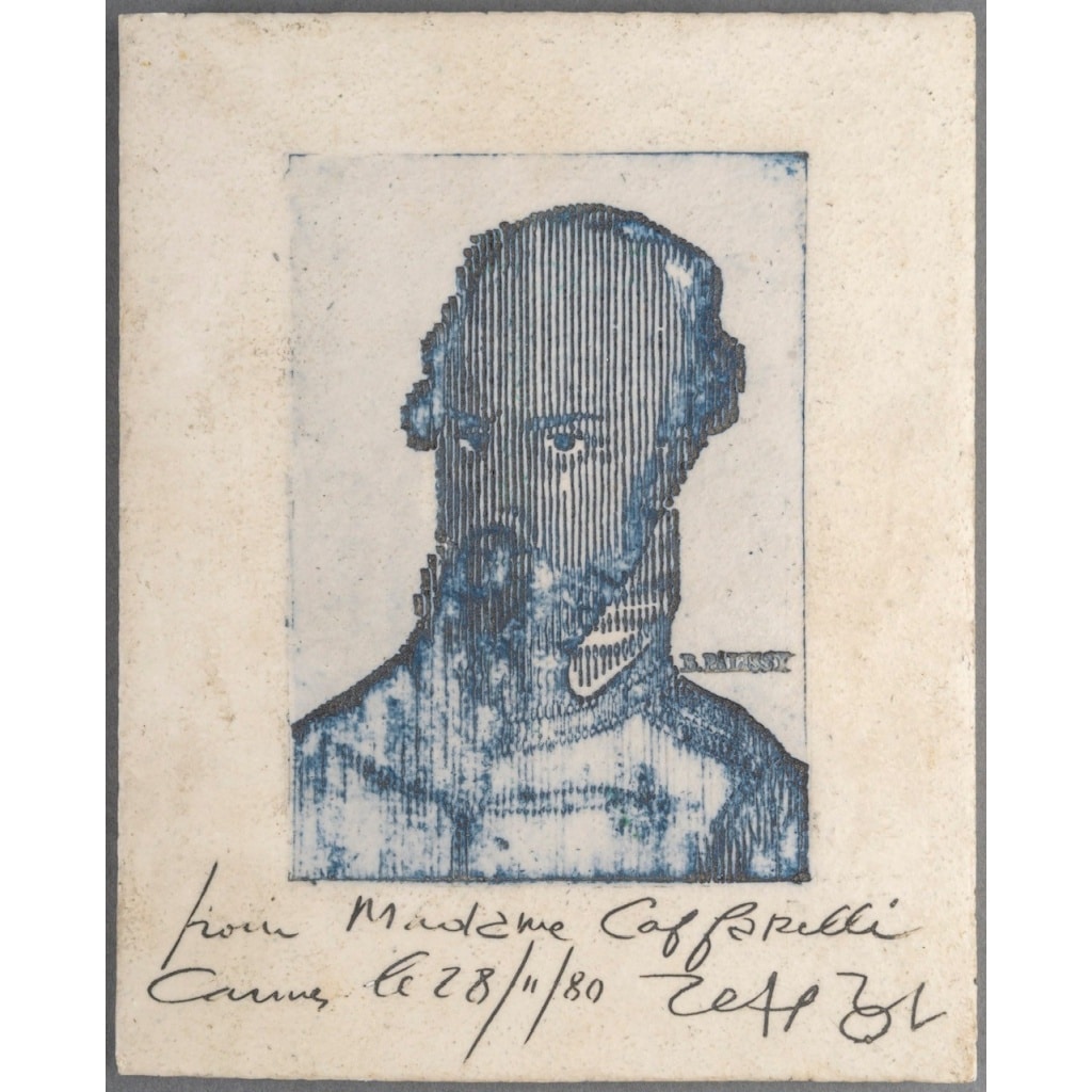 Plaque hommage à Robert Palissy par Roger Capron 2