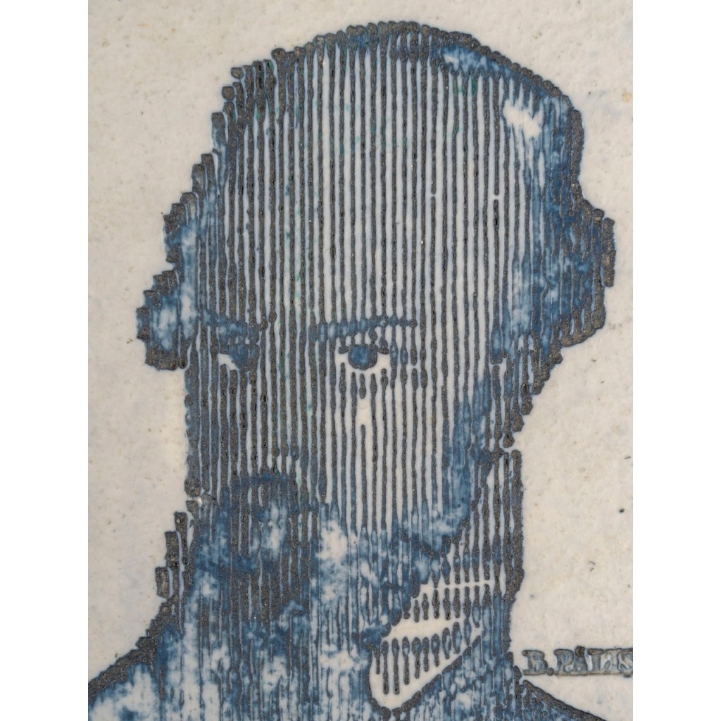 Plaque hommage à Robert Palissy par Roger Capron 4