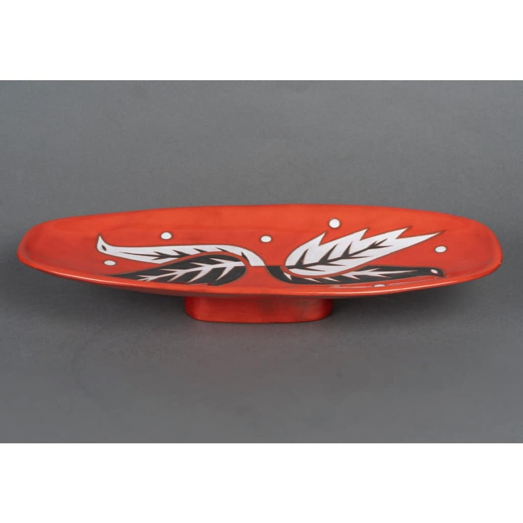 Coupe en céramique par Jean Picart-Ledoux et Saint Vicens, vers 1960 2