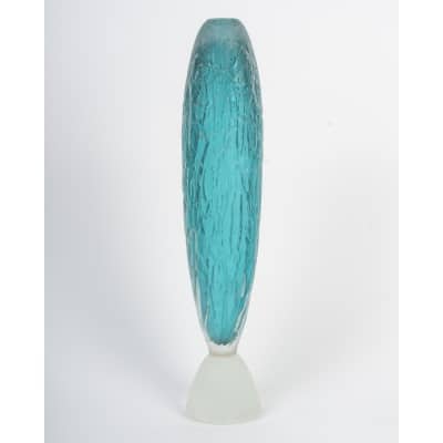 Vase Scavo-Sommerso par Cenedese à Murano