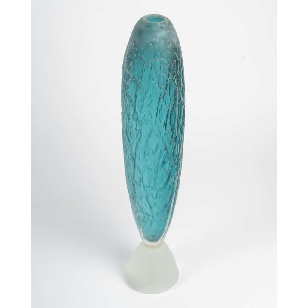 Vase Scavo-Sommerso par Cenedese à Murano 7